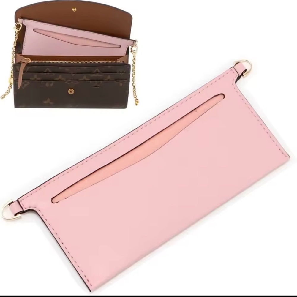 #44. PU Leather Insert for clutches & wallets to convert into a crossbody bag!